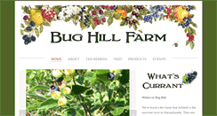 Desktop Screenshot of bughillfarm.org