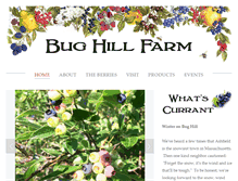 Tablet Screenshot of bughillfarm.org